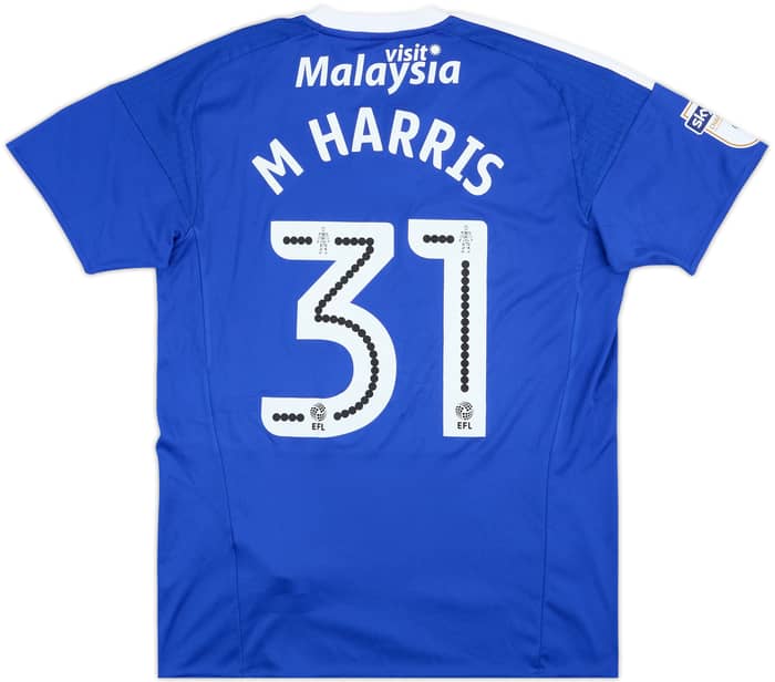 2016-17 Cardiff Match Issue Home Shirt M Harris #31