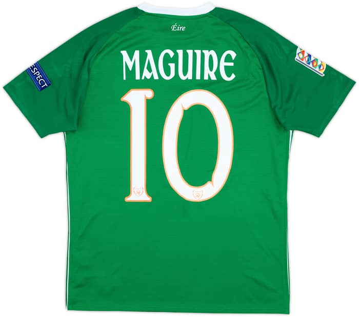 2018 Ireland Match Issue Nations League Home Shirt Maguire #10