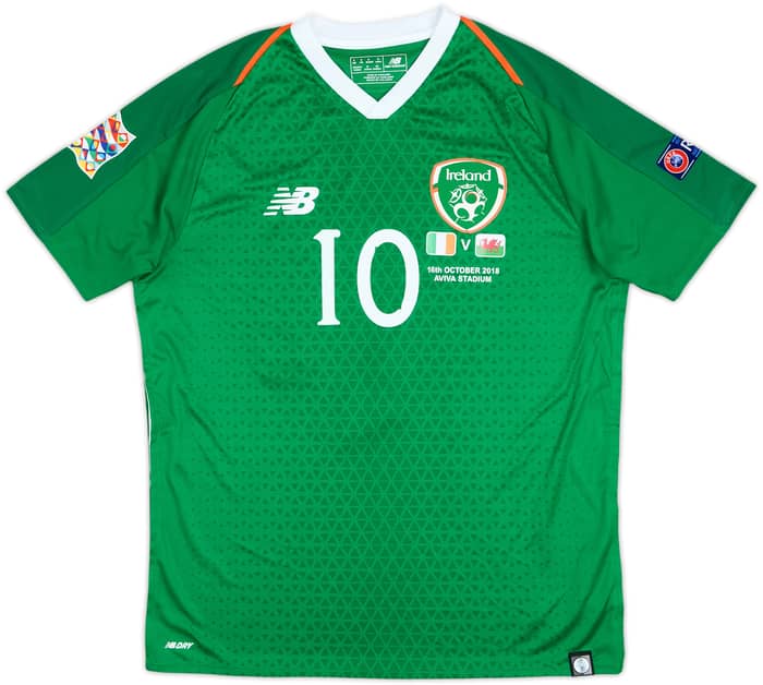 2018 Ireland Match Issue Nations League Home Shirt Maguire #10