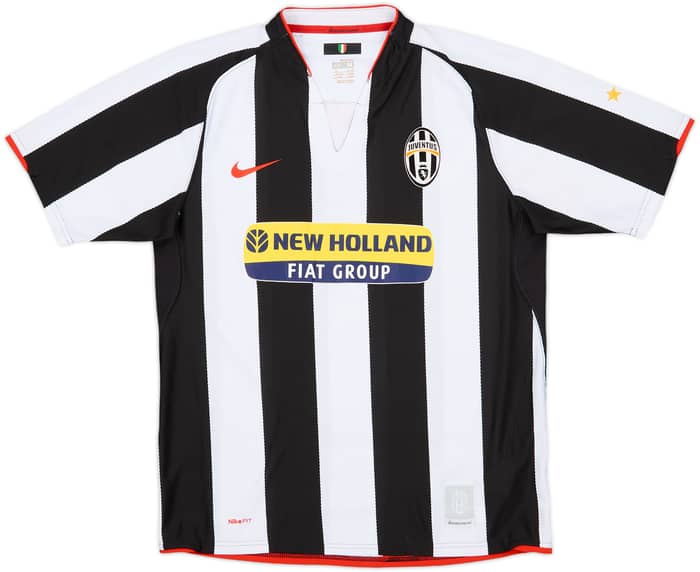 2007-08 Juventus Home Shirt Chiellini #3 - 7/10 - (M)
