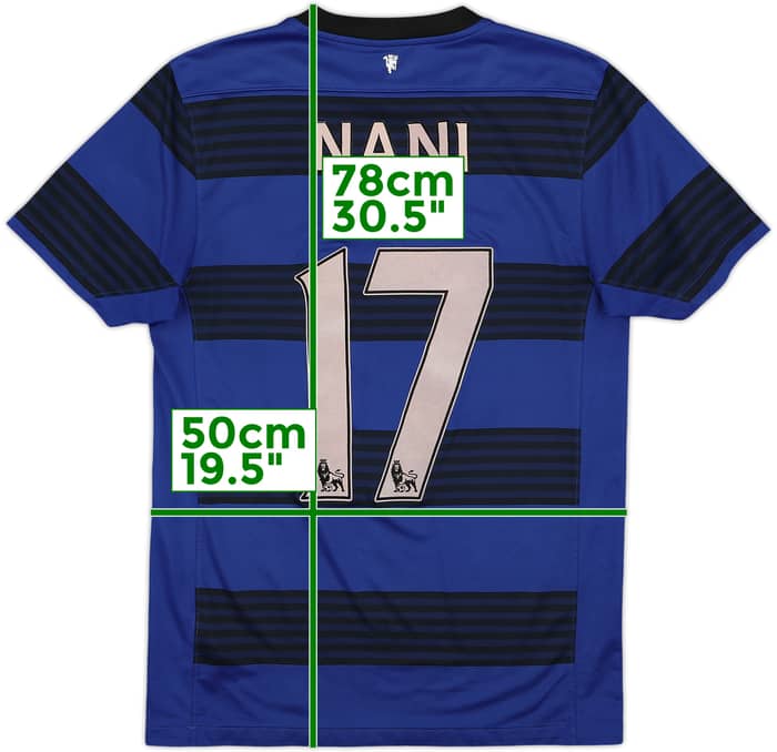 2011-13 Manchester United Away Shirt Nani #17 - 6/10 - (S)