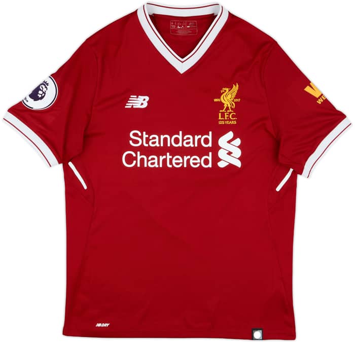 2017-18 Liverpool 125 Years Home Shirt Coutinho #10 - 6/10 - (S)