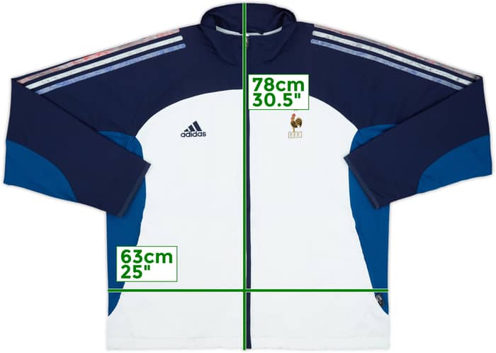 2002-03 France adidas Track Jacket - 5/10 - (L)