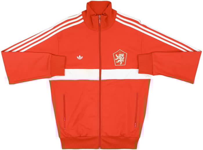 2005-06 Czech Republic adidas Originals Track Jacket - 8/10 - (L)