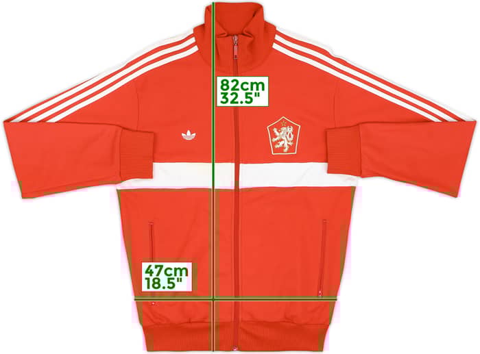 2005-06 Czech Republic adidas Originals Track Jacket - 8/10 - (L)