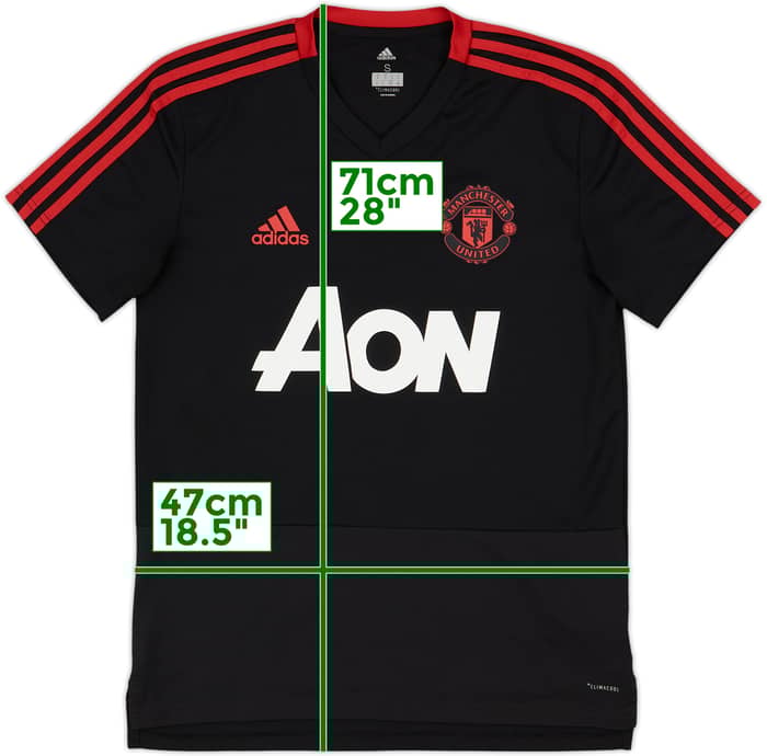 2018-19 Manchester United adidas Training Shirt - 9/10 - (S)