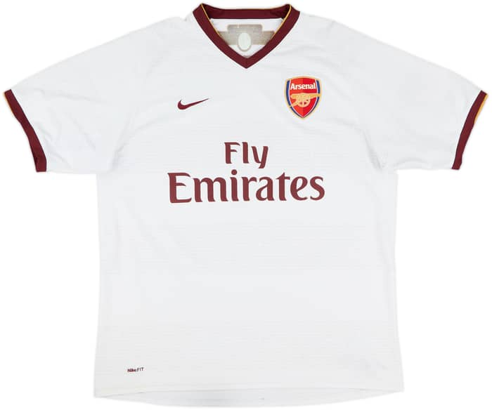 2007-08 Arsenal Away Shirt Fabregas #4 - 6/10 - (L)