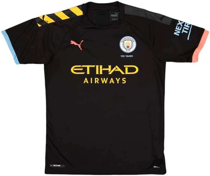 2019-20 Manchester City Away Shirt Silva #21 - 9/10 - (M)