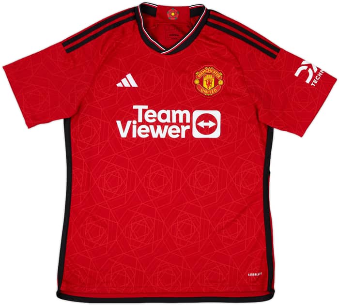 2023-24 Manchester United Home Shirt B.Fernandes #8 - 8/10 - (L)