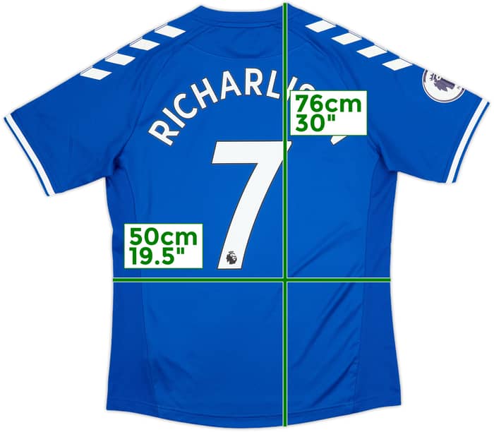 2020-21 Everton Home Shirt Richarlison #7 - 10/10 - (L)
