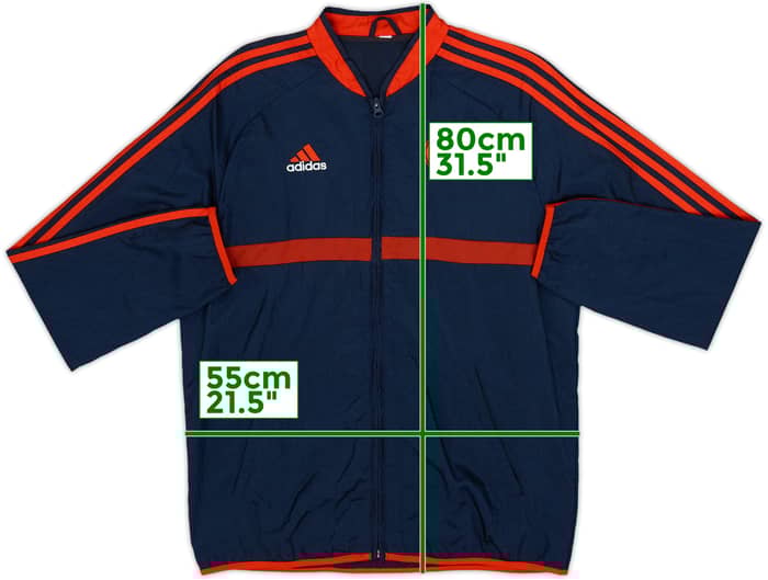 2021-22 Bayern Munich adidas Track Jacket - 8/10 - (M)