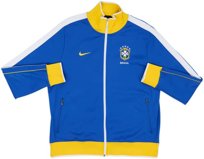 2010-11 Brazil Nike Track Jacket - 8/10 - (XL)