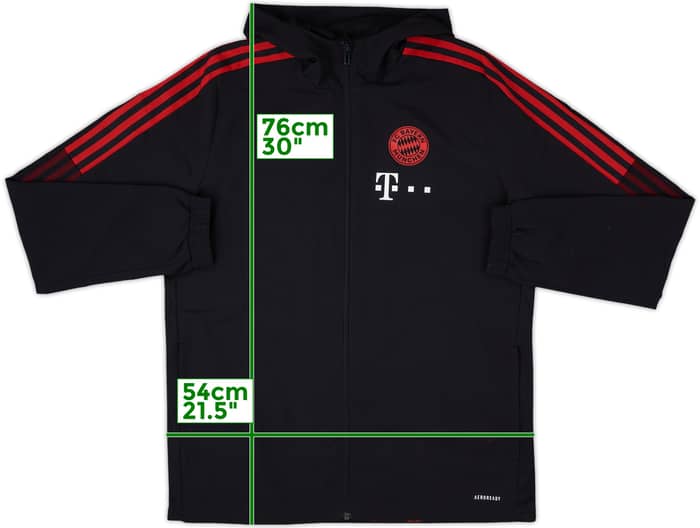 2021-22 Bayern Munich adidas Track Jacket - 7/10 - (XL.Boys)