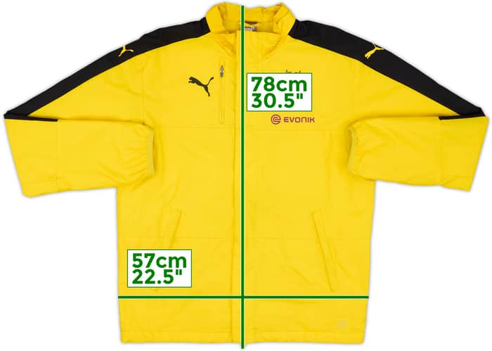2016-17 Borussia Dortmund Puma Rain Jacket - 6/10 - (L)