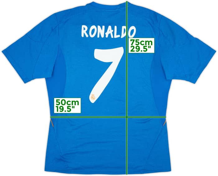2013-14 Real Madrid Away Shirt Ronaldo #7 - 8/10 - (L)