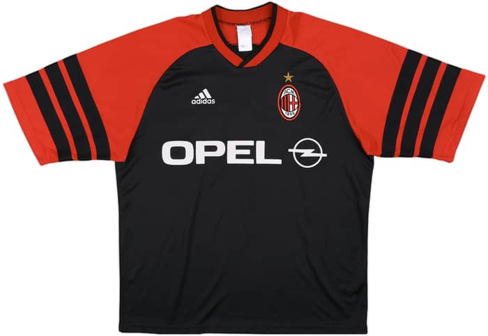 1998-99 AC Milan adidas Training Shirt - 8/10 - (XL)