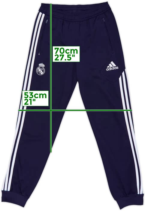 2012-13 Real Madrid adidas Track Pants/Bottoms - 6/10 - (M)