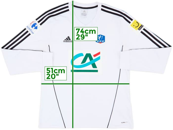 2013-14 Coupe de France L/S Shirt #14 - 7/10 - (L)
