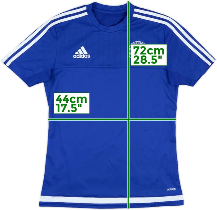 2015-16 Chelsea adidas Training Shirt - 9/10 - (S)