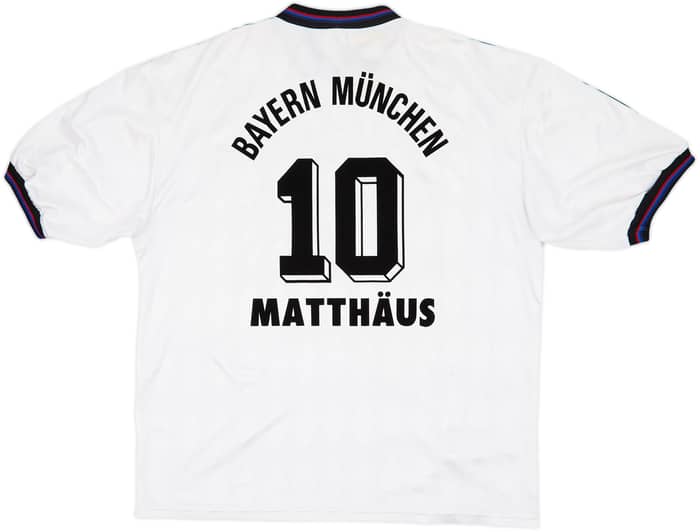 1996-98 Bayern Munich Away Shirt Matthaus #10 - 6/10 - (XL)
