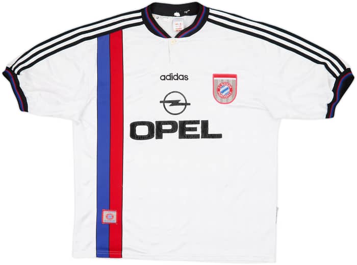 1996-98 Bayern Munich Away Shirt Matthaus #10 - 6/10 - (XL)