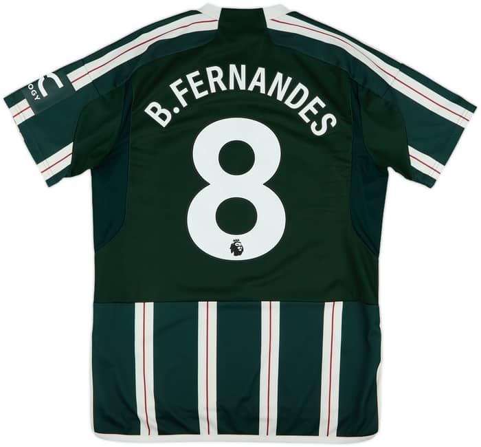 2023-24 Manchester United Away Shirt B.Fernandes #8 - 8/10 - (L)