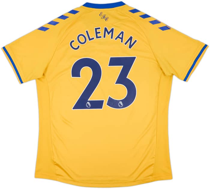 2020-21 Everton Away Shirt Coleman #23 - 7/10 - (XXL)