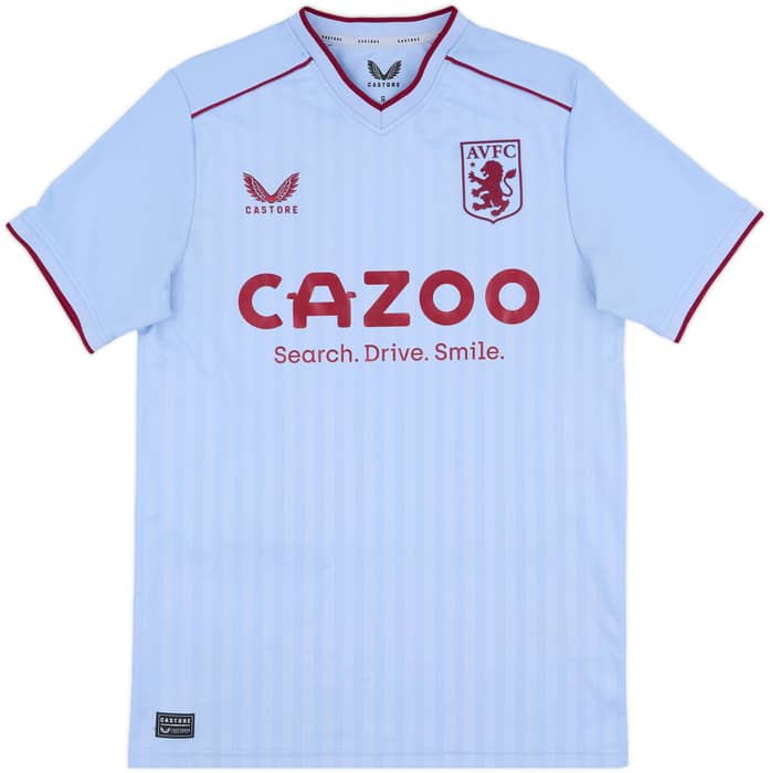 2022-23 Aston Villa Away Shirt Watkins #11 - 9/10 - (S)