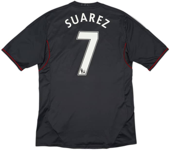 2011-12 Liverpool Away Shirt Suarez #7 - 6/10 - (M)