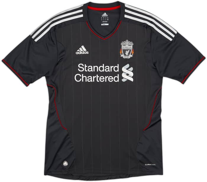 2011-12 Liverpool Away Shirt Suarez #7 - 6/10 - (M)
