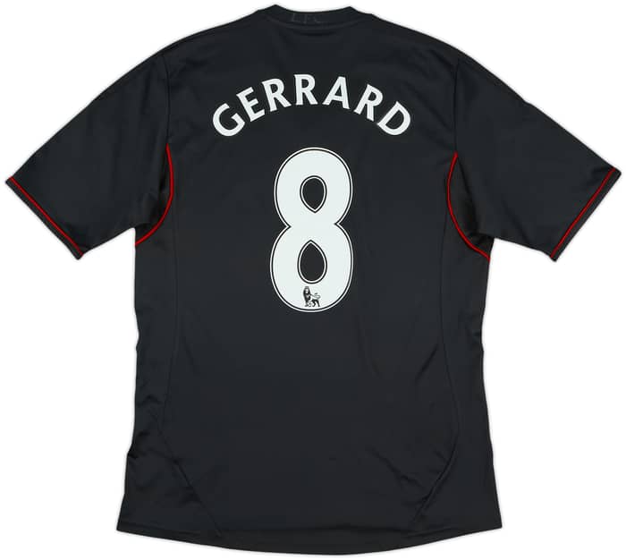 2011-12 Liverpool Away Shirt Gerrard #8 - 7/10 - (M)