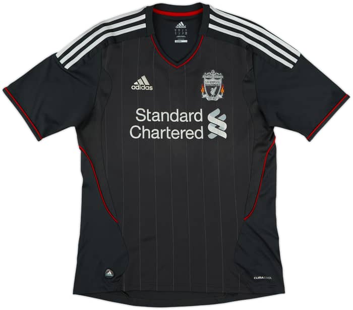 2011-12 Liverpool Away Shirt Gerrard #8 - 7/10 - (M)