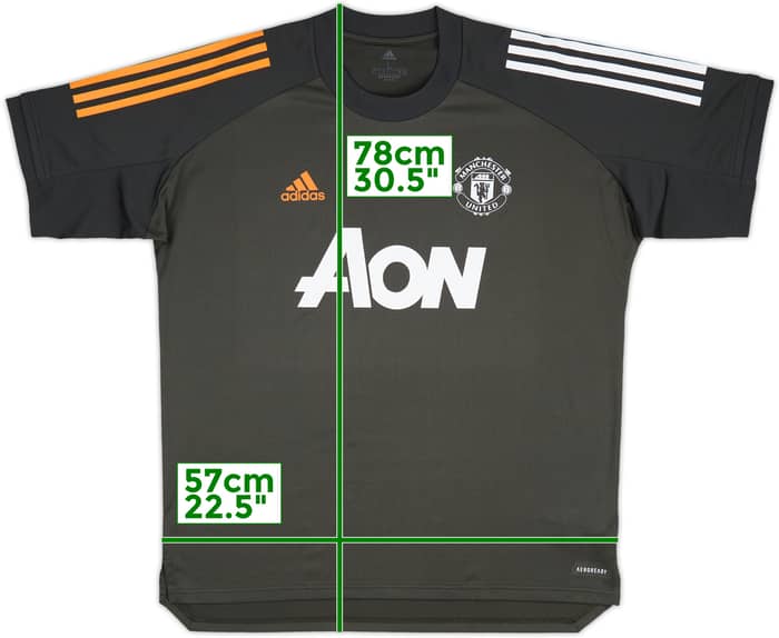 2019-20 Manchester United adidas Training Shirt - 9/10 - (L)