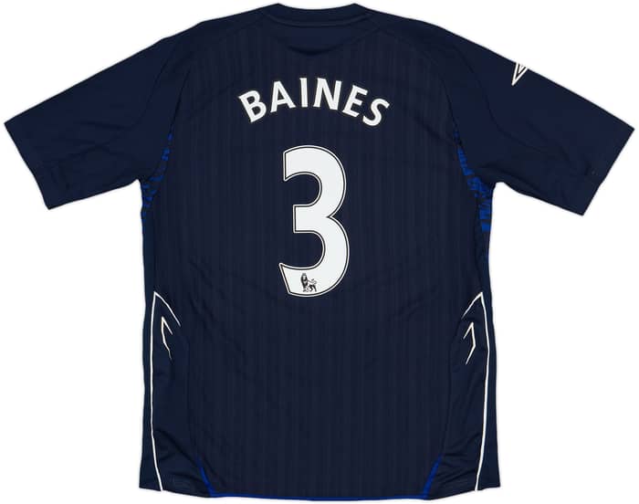 2007-08 Everton Third Shirt Baines #3 - 8/10 - (L)