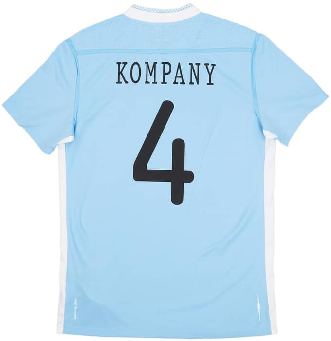 2011-12 Manchester City Home Shirt Kompany #4 - 7/10 - (M)