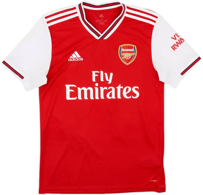 2019-20 Arsenal Home Shirt Saka #77 - 10/10 - (S)