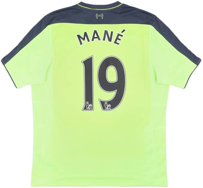 2016-17 Liverpool Third Shirt Mane #19 - 6/10 - (L)