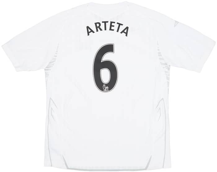 2007-08 Everton Away Shirt Arteta #6 - 8/10 - (XL)