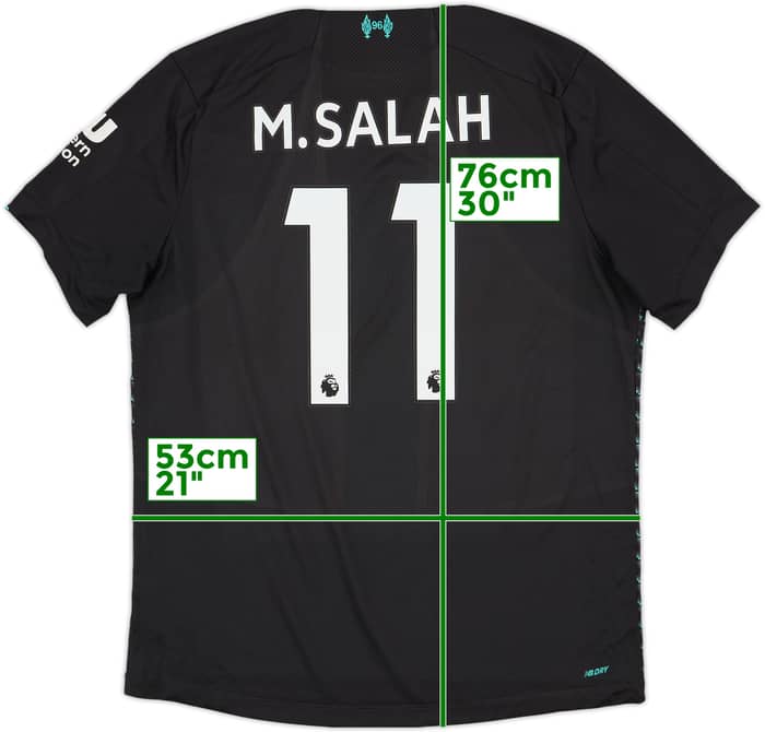 2019-20 Liverpool Third Shirt M.Salah #11 - 7/10 - (L)