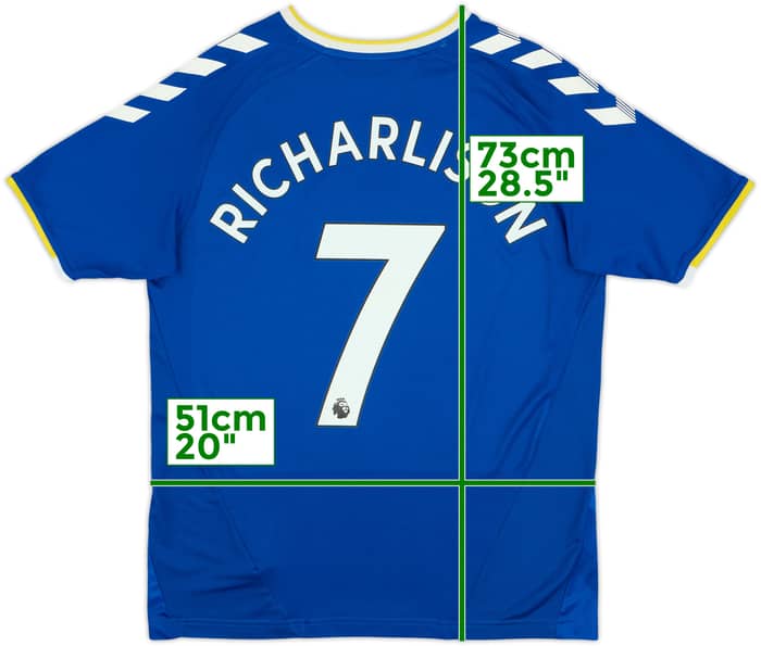2021-22 Everton Home Shirt Richarlison #7 - 8/10 - (M)