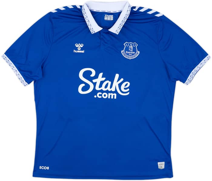 2023-24 Everton Home Shirt Branthwaite #32 - 8/10 - (XXL)