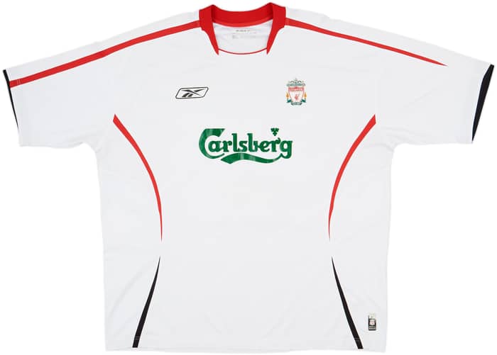 2005-06 Liverpool Away Shirt Fowler #11 - 7/10 - (XXL)