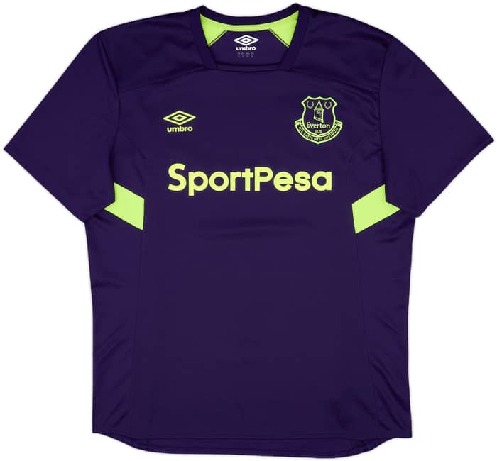 2017-18 Everton Umbro Training Shirt - 9/10 - (XL)