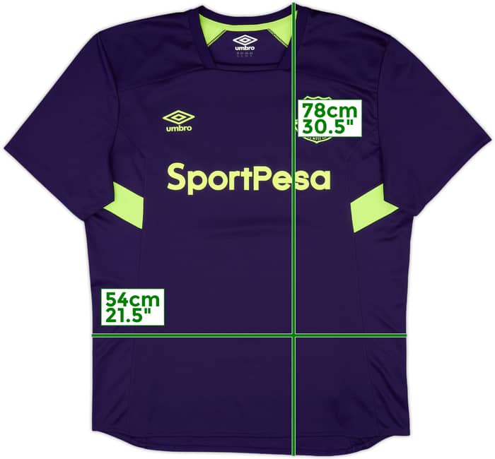 2017-18 Everton Umbro Training Shirt - 9/10 - (XL)