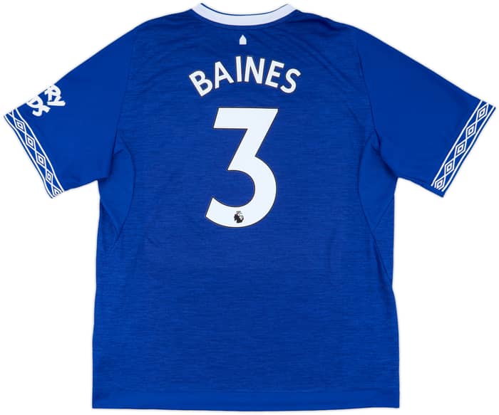 2018-19 Everton Home Shirt Baines #3 - 9/10 - (XXL)