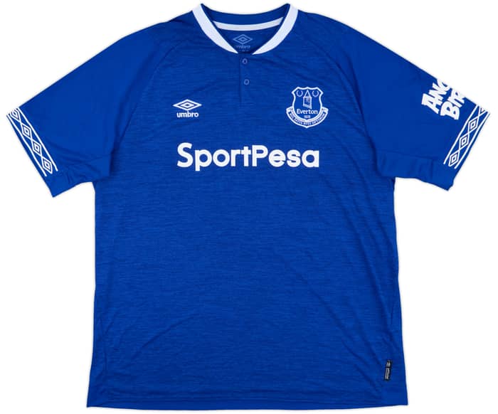2018-19 Everton Home Shirt Baines #3 - 9/10 - (XXL)