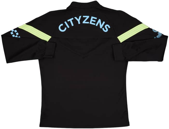 2022-23 Manchester City Player Issue Puma 1/4 Zip Drill Top (Gundogan) #8 - 8/10 - (L)