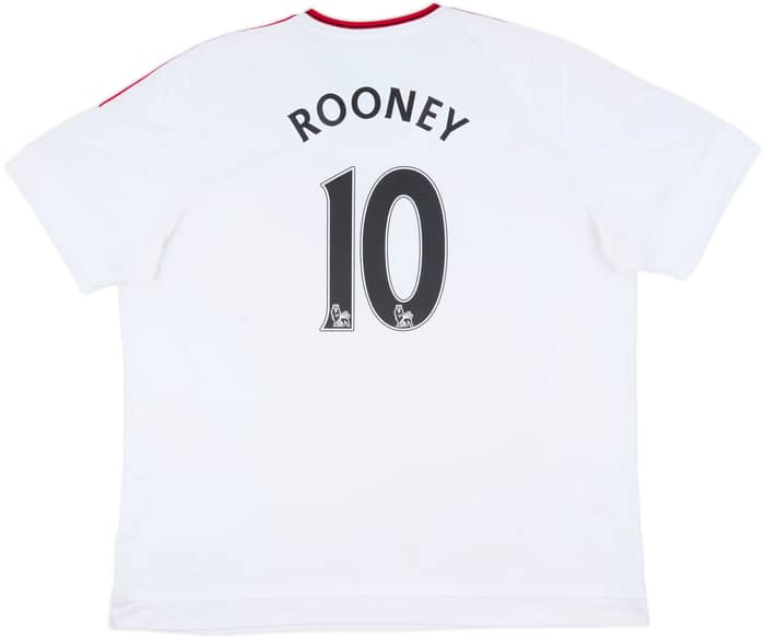 2015-16 Manchester United Away Shirt Rooney #10 - 7/10 - (3XL)