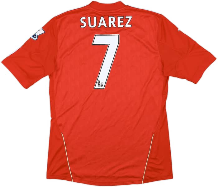 2010-12 Liverpool Home Shirt Suarez #7 - 5/10 - (L)