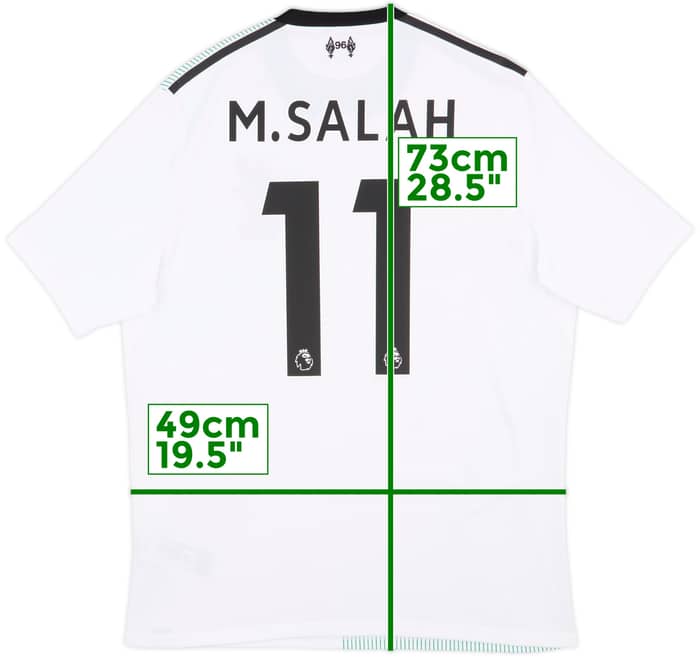 2017-18 Liverpool Away Shirt M.Salah #11 - 10/10 - (M)
